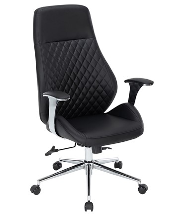 Кресло офисное CHAIRMAN 790, экокожа черная в Кушве - изображение