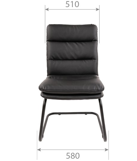 Кресло компьютерное CHAIRMAN 919V черное в Ревде - изображение 5
