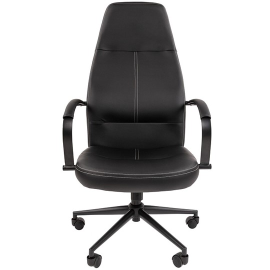 Офисное кресло CHAIRMAN 940 Экокожа черная в Ревде - изображение 1