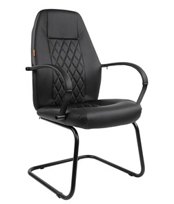 Кресло CHAIRMAN 950V LT Экокожа черная в Кушве
