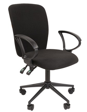 Компьютерное кресло CHAIRMAN 9801 BLACK, черное в Богдановиче - изображение
