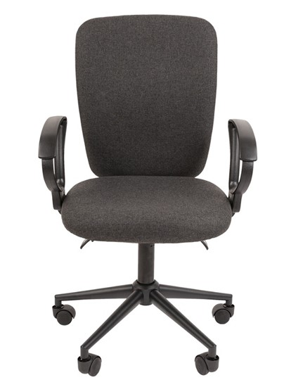 Кресло офисное CHAIRMAN 9801 BLACK, серое в Первоуральске - изображение 4