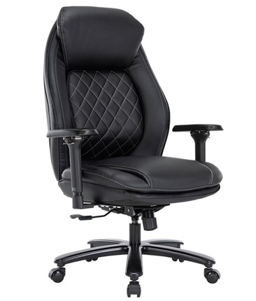 Кресло руководителей CHAIRMAN CH403, черный, эко кожа в Ревде - изображение