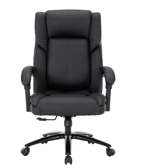 Офисное кресло CHAIRMAN CH415 эко кожа черная в Ревде - изображение 1