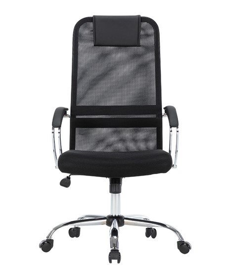 Компьютерное кресло CHAIRMAN CH612 Сетчатый акрил / Ткань стандарт / Экокожа, черный в Каменске-Уральском - изображение 1