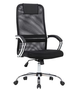 Компьютерное кресло CHAIRMAN CH612 Сетчатый акрил / Ткань стандарт / Экокожа, черный в Артемовском