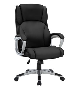 Офисное кресло CHAIRMAN CH665 эко кожа черная в Кушве