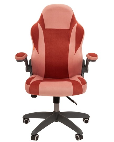Офисное кресло CHAIRMAN Game 55 цвет TW розовый/бордо в Екатеринбурге - изображение 1