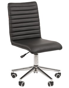 Офисное кресло CHAIRMAN 020, черное экокожа в Асбесте