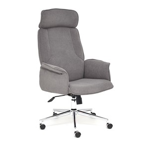 Офисное кресло CHARM флок, серый, 29 арт.13910 в Ревде