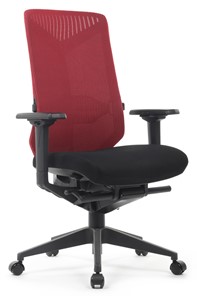 Офисное кресло Design CX1368М, Красный в Каменске-Уральском