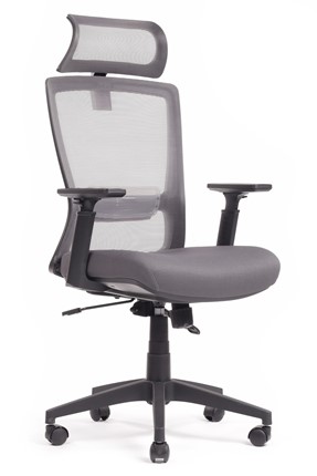 Офисное кресло Design Line W-202 AC, Серый в Ревде - изображение