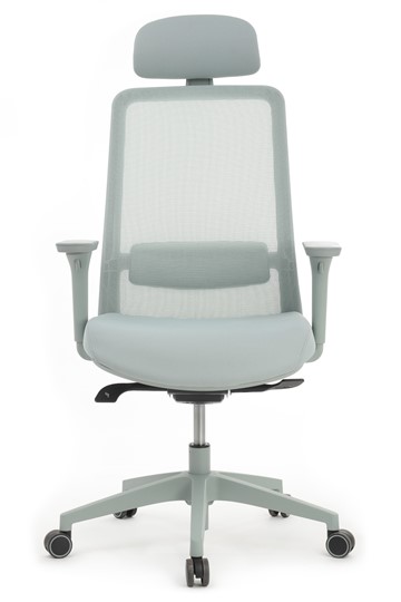 Кресло офисное Design WORK W-218C, Голубой в Екатеринбурге - изображение 4