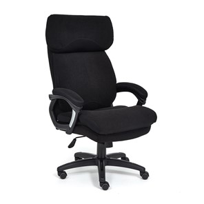 Кресло компьютерное DUKE флок/ткань, черный/черный , 35/TW-11 арт.14040 в Ревде