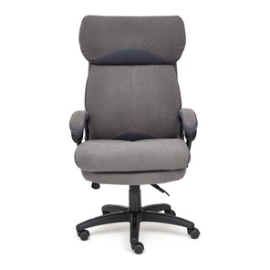 Кресло офисное DUKE флок/ткань, серый/серый, 29/TW-12 арт.14039 в Каменске-Уральском - предосмотр 1
