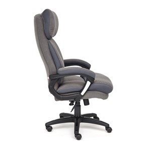 Кресло офисное DUKE флок/ткань, серый/серый, 29/TW-12 арт.14039 в Тавде - предосмотр 2