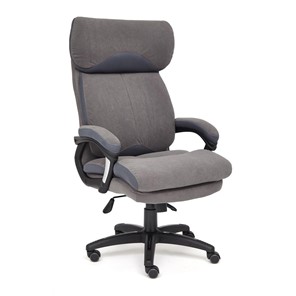 Кресло офисное DUKE флок/ткань, серый/серый, 29/TW-12 арт.14039 в Екатеринбурге
