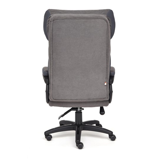 Кресло офисное DUKE флок/ткань, серый/серый, 29/TW-12 арт.14039 в Екатеринбурге - изображение 4
