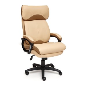 Офисное кресло DUKE кож/зам/ткань, бежевый/бронза, 36-34/21 арт.12906 в Ревде