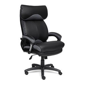 Офисное кресло DUKE кож/зам/ткань, черный/серый, 36-6/12 арт.12904 в Кушве