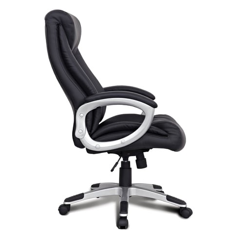 Офисное кресло из натуральной кожи BRABIX "Grand EX-500", черное, 530861 в Екатеринбурге - изображение 2