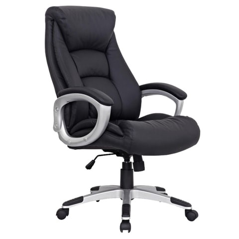 Офисное кресло из натуральной кожи BRABIX "Grand EX-500", черное, 530861 в Екатеринбурге - изображение 3