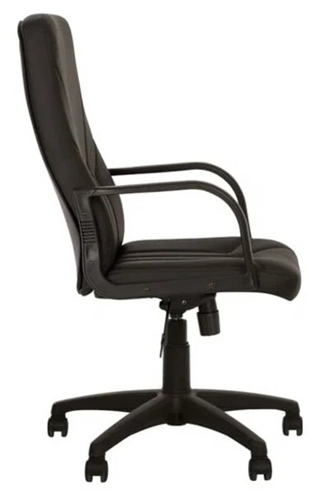 Кресло MANAGER (PL64) экокожа ECO-30, черная в Ревде - изображение 2