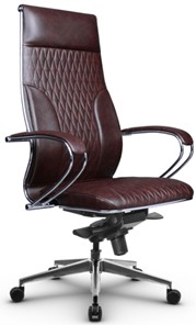 Офисное кресло Metta L 1c 44B/K мультиблок, нижняя часть 17839 бордовый в Кушве