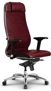 Офисное кресло Metta L 1m 38K2/4D мультиблок, нижняя часть 17838 бордовый в Каменске-Уральском