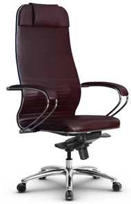 Офисное кресло Metta L 1m 38K2/K мультиблок, нижняя часть 17838 бордовый в Екатеринбурге