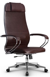 Офисное кресло Metta L 1m 38K2/K топган, нижняя часть 17834 коричневый в Каменске-Уральском