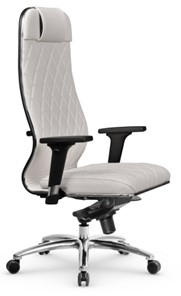 Офисное кресло Мetta L 1m 40M/2D Infinity Easy Clean (MPES) мультиблок, нижняя часть 17838 белый в Североуральске - предосмотр 1