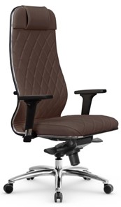 Офисное кресло Мetta L 1m 40M/2D Infinity Easy Clean (MPES) мультиблок, нижняя часть 17838 темно-коричневый в Кушве