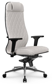 Офисное кресло Мetta L 1m 40M/2D Infinity Easy Clean (MPES) мультиблок, нижняя часть 17839 белый в Артемовском - предосмотр