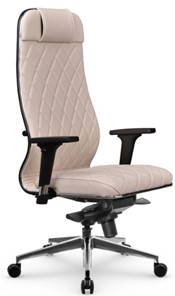 Офисное кресло Мetta L 1m 40M/2D Infinity Easy Clean (MPES) мультиблок, нижняя часть 17839 светло-бежевый в Кушве