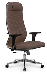 Офисное кресло Мetta L 1m 40M/2D Infinity Easy Clean (MPES) топган, нижняя часть 17834 светло-коричневый в Новоуральске