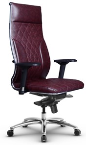 Кресло офисное Metta L 1m 44M/4D мультиблок, нижняя часть 19900 бордовый в Кушве