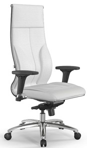 Кресло офисное Мetta L 1m 46/2D Infinity Easy Clean (MPES) мультиблок, нижняя часть 17838 белый в Екатеринбурге