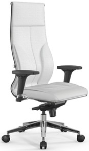 Кресло офисное Мetta L 1m 46/2D Infinity Easy Clean (MPES) мультиблок, нижняя часть 17839 белый в Екатеринбурге