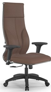 Кресло офисное Метта Мetta L 1m 46/2D Infinity Easy Clean (MPES) топган, нижняя часть 17831 светло-коричневый в Екатеринбурге