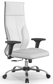 Кресло офисное Мetta L 1m 46/2D Infinity Easy Clean (MPES) топган, нижняя часть 17833 белый в Ирбите