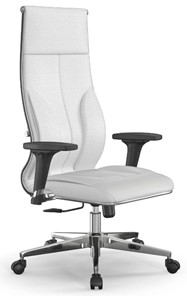 Кресло офисное Мetta L 1m 46/2D Infinity Easy Clean (MPES) топган, нижняя часть 17834 белый в Каменске-Уральском