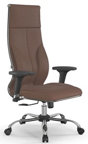 Кресло офисное Метта Metta L 1m 46/2D топган, нижняя часть 17833 светло-коричневый в Богдановиче