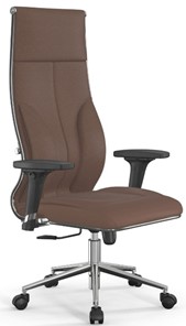 Кресло офисное Метта Metta L 1m 46/2D топган OMS, нижняя часть 17853 светло-коричневый в Каменске-Уральском