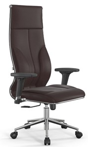 Кресло офисное Метта Metta L 1m 46/2D топган OMS, нижняя часть 17853 темно-коричневый в Богдановиче