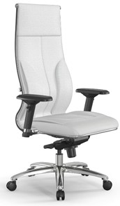 Кресло офисное Мetta L 1m 46/4D Infinity Easy Clean мультиблок, нижняя часть 17838 белый в Екатеринбурге