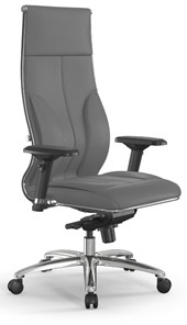 Кресло офисное Мetta L 1m 46/4D Infinity Easy Clean мультиблок, нижняя часть 17838 серый в Екатеринбурге
