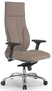 Кресло офисное Мetta L 1m 46/4D Infinity Easy Clean мультиблок, нижняя часть 17838 темно-бежевый в Кушве