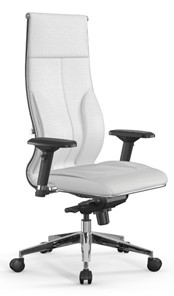 Кресло офисное Мetta L 1m 46/4D Infinity Easy Clean мультиблок, нижняя часть 17839 белый в Екатеринбурге