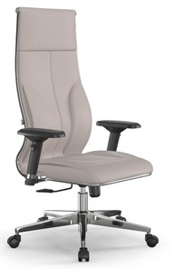 Кресло офисное Мetta L 1m 46/4D Infinity Easy Clean топган, нижняя часть 17834 светло-бежевый в Кушве